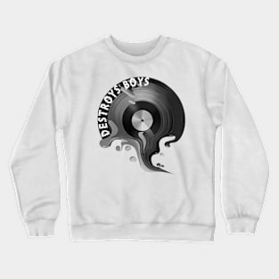 Destroy Boys Melted Crewneck Sweatshirt